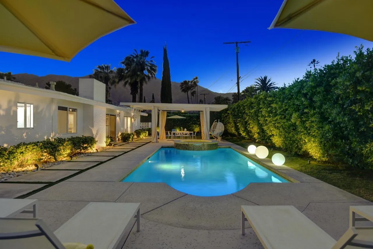 Ultra-Chic, Mid-Century- Resort Style Pool, Spa & Fire Pit 2Bd/2Bth In Movie Colony Παλμ Σπρινγκς Σπίτι διακοπών